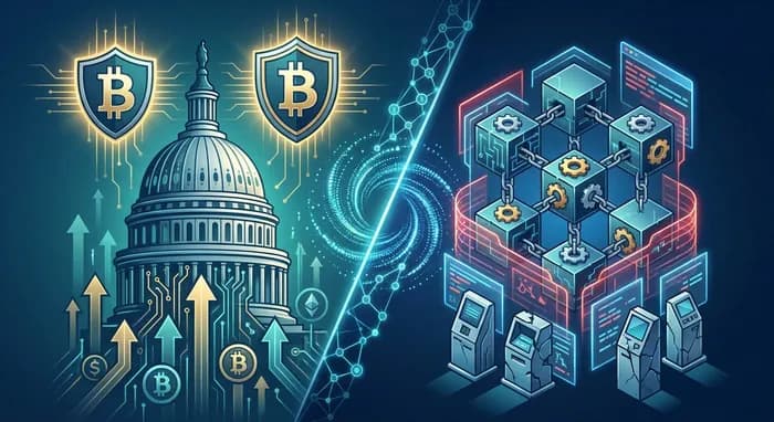 The US Crypto Paradox: Federal Reserves Meet State Crackdowns
