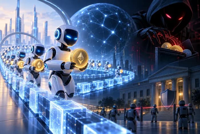 Web3's Bot Economy: AI Agent Volumes Hide New Security Threats