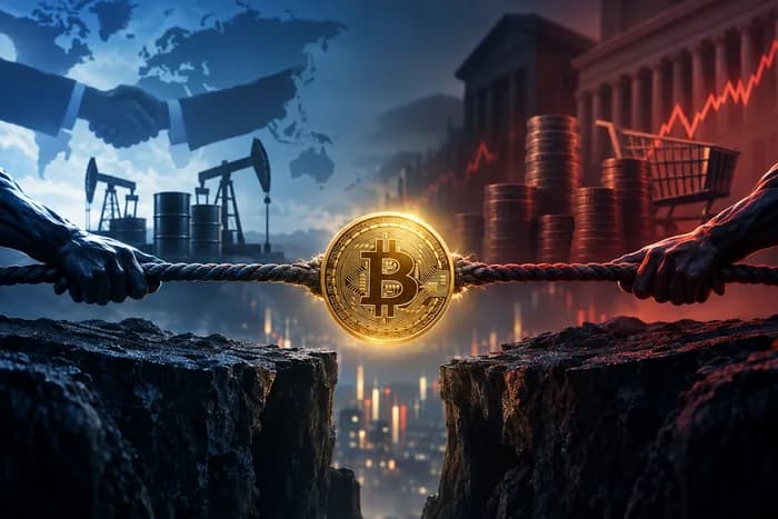 Bitcoin’s Macro Tug-of-War: Geopolitics vs. Inflation