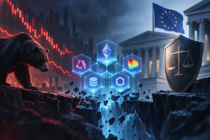 DeFi Under Fire: Market Slumps and New Liability Proposals